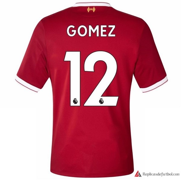 Camiseta Liverpool Primera equipación Gomez 2017-2018